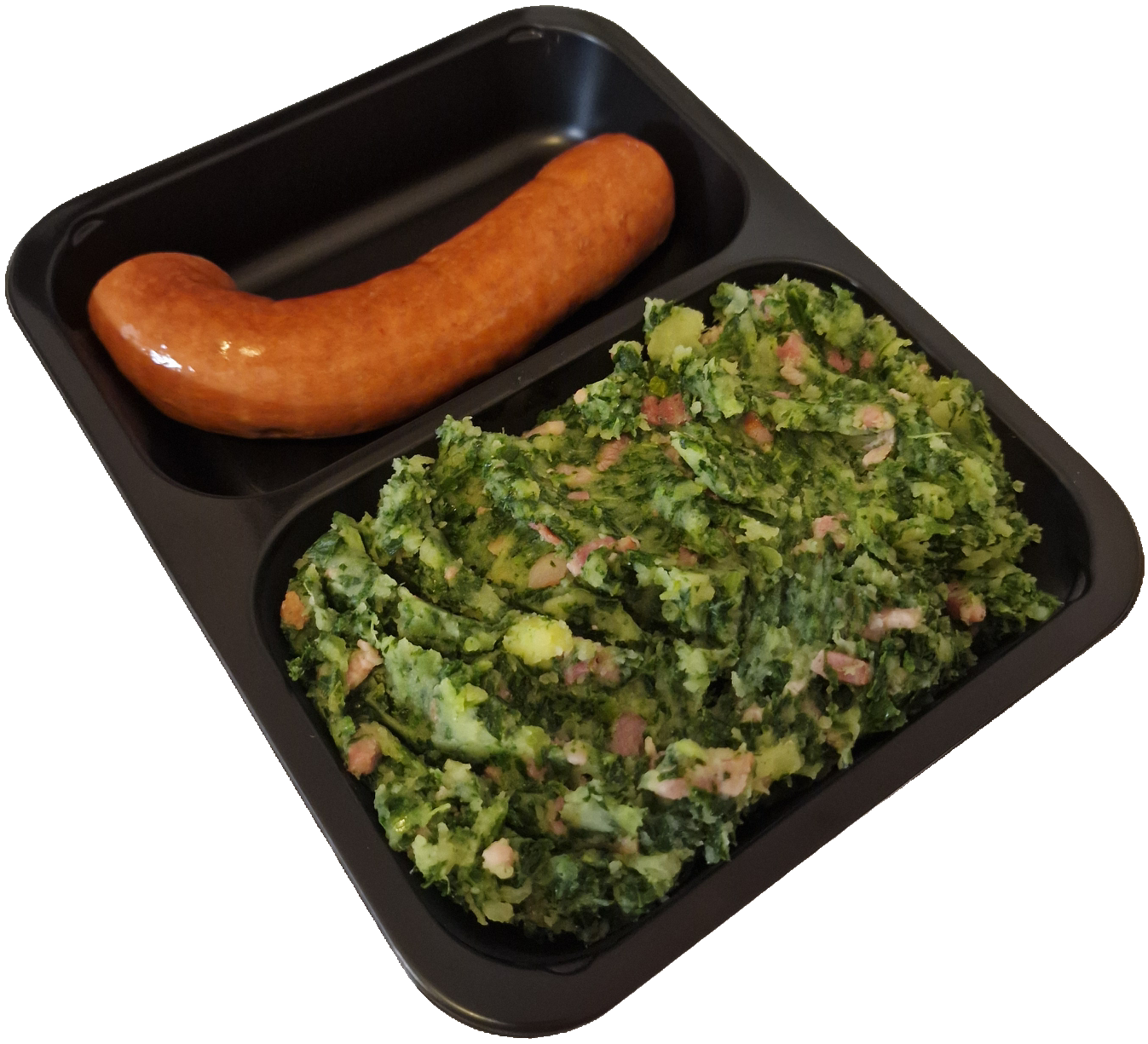 Stamppot boerenkool met rookworst