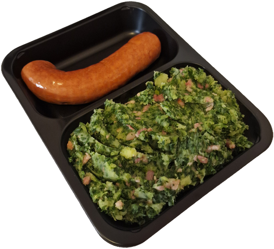 Stamppot boerenkool met rookworst