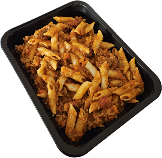 Pasta penne met bolognesesaus
