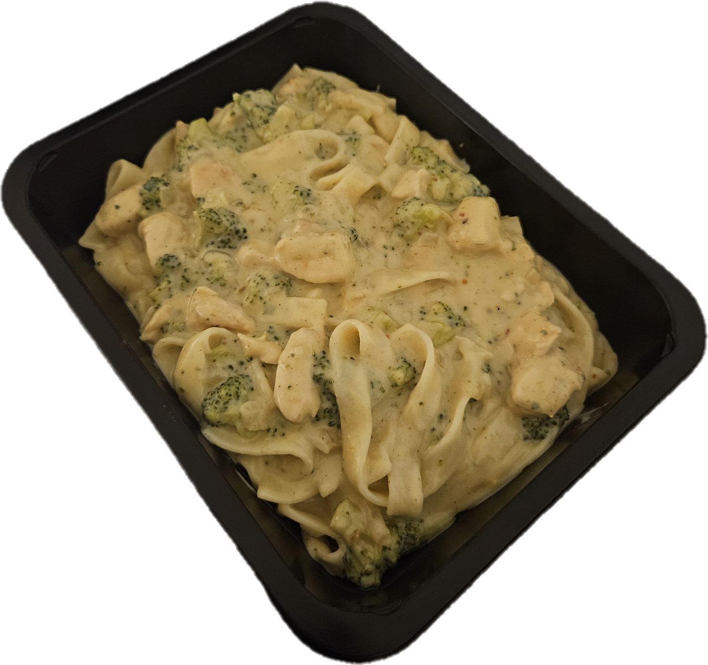 Tagliatelle met broccoli en kip in roomsaus