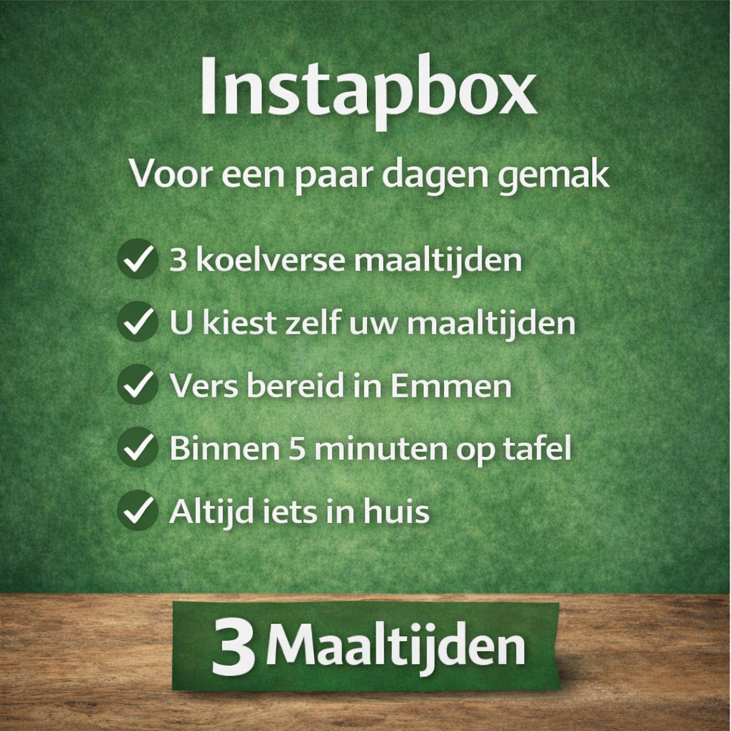 Instapbox - 3 maaltijden