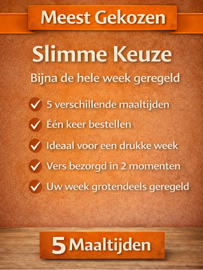 Slimme Keuze - 5 maaltijden